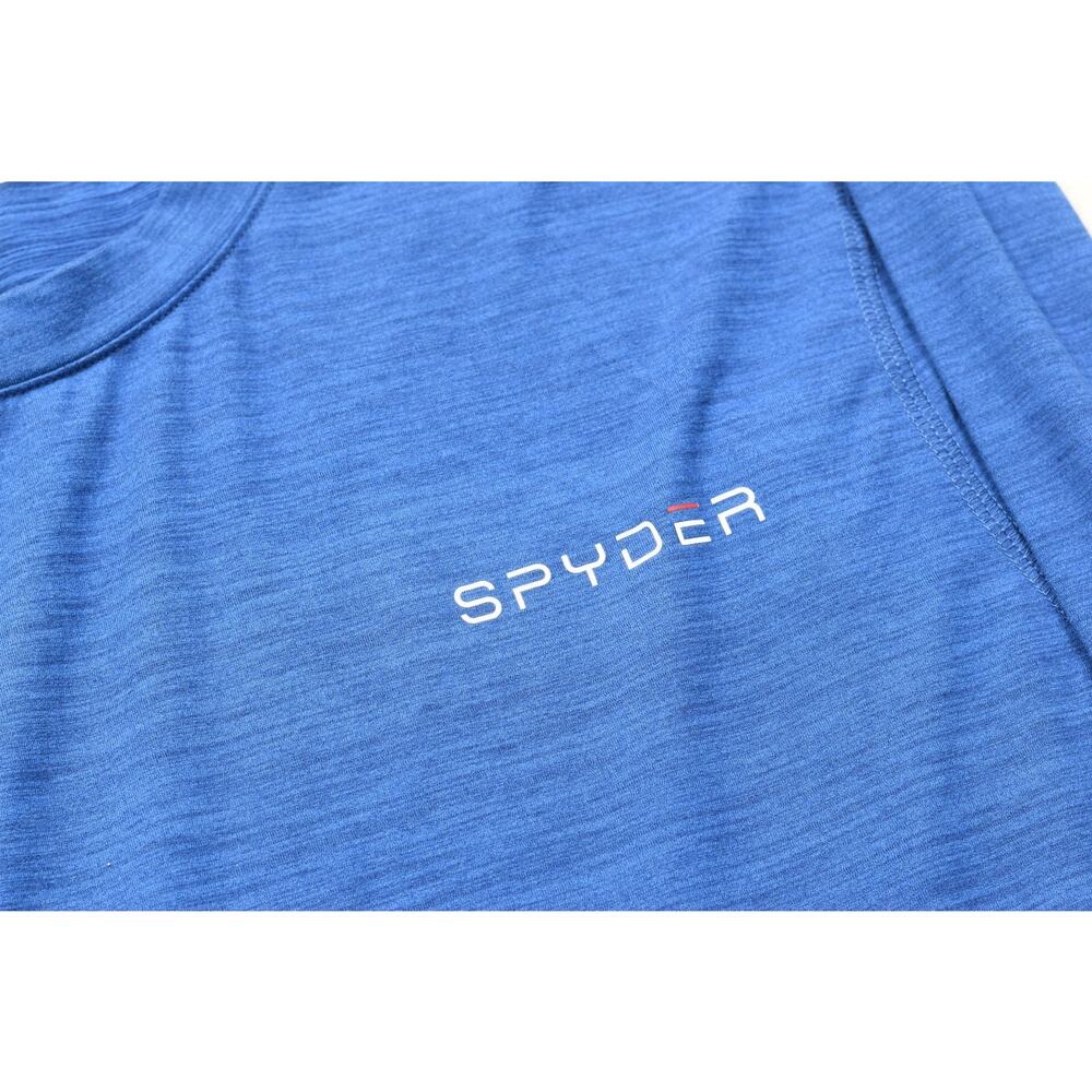 Spyder Men's Athletic Shirt Size 2XL XXL Active Long sleeve Stretch - Picture 7 of 8